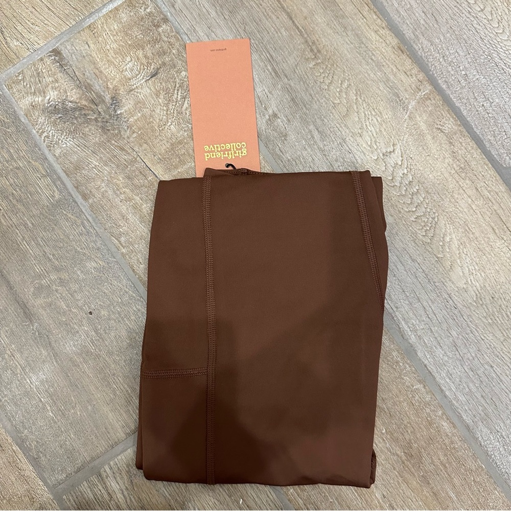 NWT - Girlfriend Collective Compression Pocket Legging - Earth, Size M - Picture 5 of 6